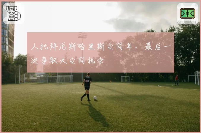 人托拜厄斯哈里斯合同年，最后一次争取大合同机会