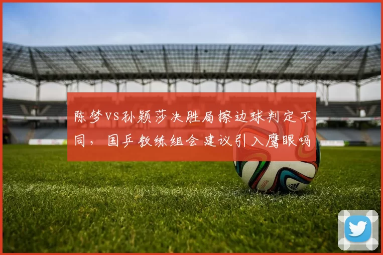 陈梦vs孙颖莎决胜局擦边球判定不同，国乒教练组会建议引入鹰眼吗？